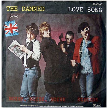 The Damned ‎– Love Song |1979     Chiswick Records ‎– 0037.060 -Single