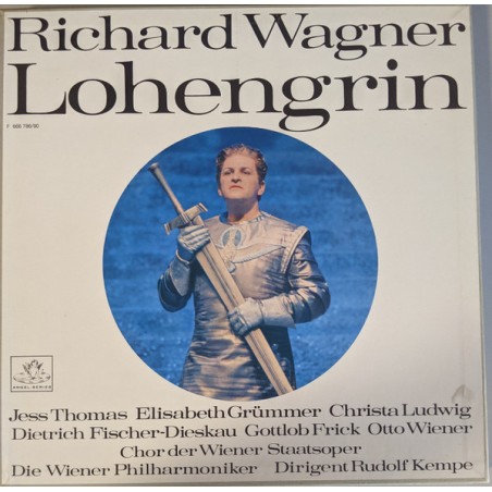 Richard Wagner- Lohengrin -Fischer-Dieskau-Kempe | HMV– 1 C 161-00017/21-5 LP-Box