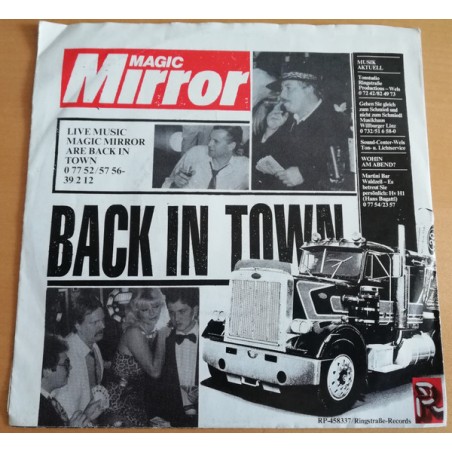 Magic Mirror ‎– Back In Town / Martini Bar | Ringstrasse Records ‎– RP-458337-Single