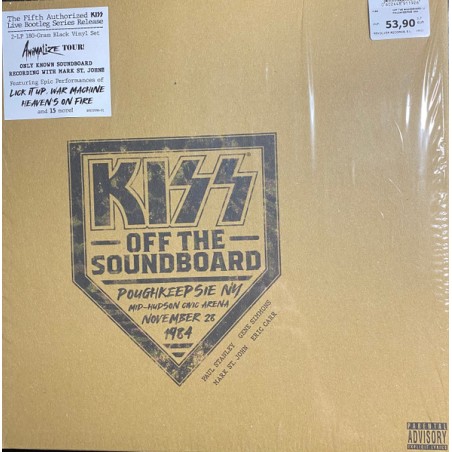 Kiss – Off The Soundboard Poughkeepsie NY Mid-Hudson Arena November 28 1984  |2023	UMe – B0037096-01