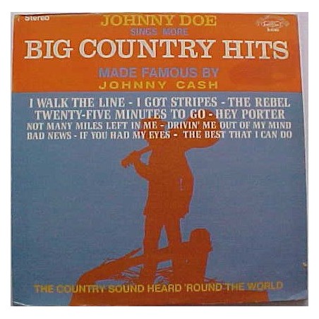 Johnny Doe – Sings More Big Country Hits   |1969	Alshire – S-5183
