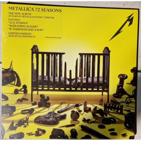 Metallica – 72 Seasons |2023   Blackened – BLCKND055-1-Lim. Edition, Violet (Midnight Violet)
