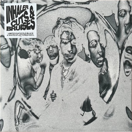 Inhaler – Cuts & Bruises  |2023    Polydor – 00602445595945  Black & White Splattered