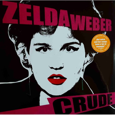 Zelda Weber – Crude |2023   Monkey. – MON169LP -RSD-2023- Lim. Edition, Numbered, white