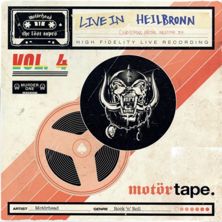 Motörhead – The Löst Tapes Vol. 4  |2023	BMG – BMGCAT794DLP-RSD 2023-Amber Transparent