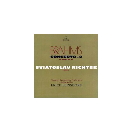 Brahms – Concerto No. 2 In B Flat. Op. 83-Richter-Leinsdorf |	Ermitage – VNL12254