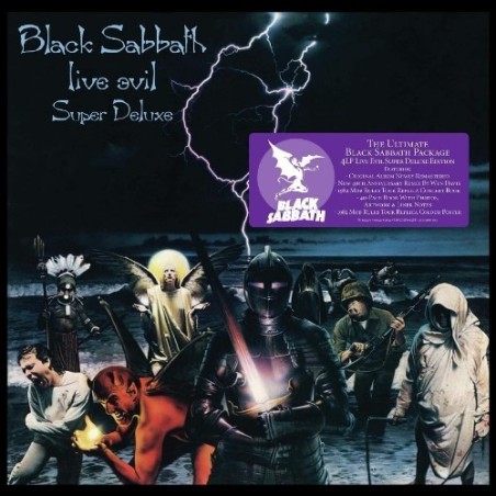 Black Sabbath – Live Evil  |2023	BMG – BMGCAT801QLP-Deluxe Edition, 40th Anniversary Remix-BOX