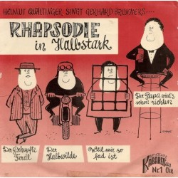 Qualtinger Helmut singt Gerhard Bronner ‎– Rhapsodie In Halbstark|1960    Kabarett Aus Wien ‎– KW 1-Single-EP