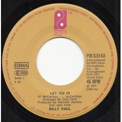Billy Paul – Let 'Em In...
