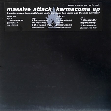 Massive Attack – Karmacoma EP  |1995 	Wild Bunch Records – WBRTDJ 7 -EP, Promo