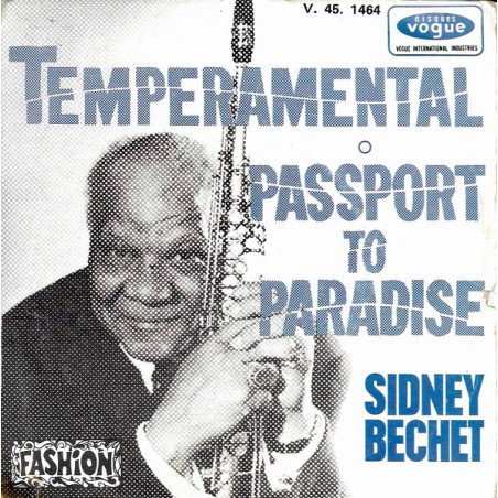 Sidney Bechet – Temperamental   |	Disques Vogue – V. 45. 1464-Single