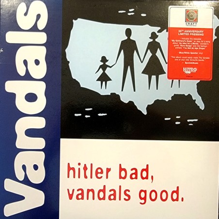 Vandals  – Hitler Bad  |1998/2023	Nitro Records – NTO-39692-01 Blue/White Splatter