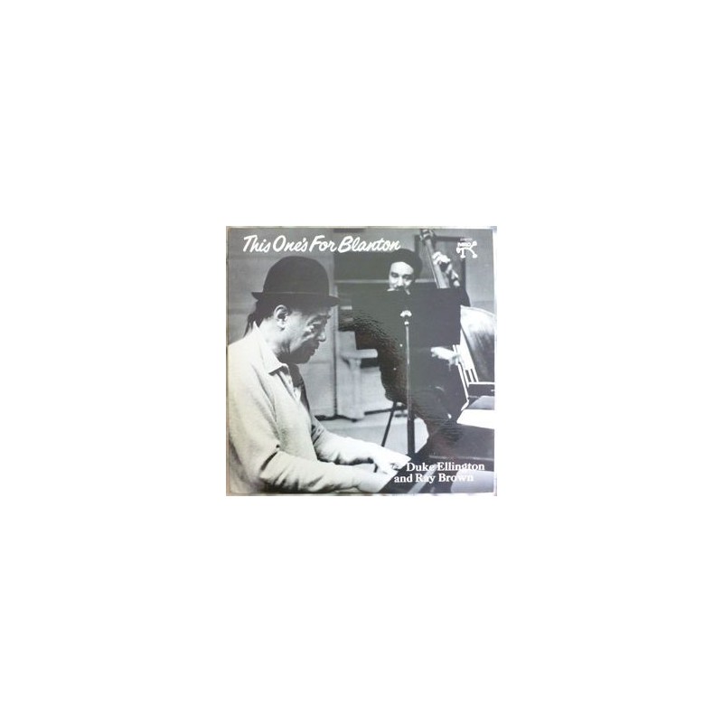 Ellington Duke/  Ray Brown ‎– This One&8217s For Blanton|1975   Pablo Records ‎– 2310 721