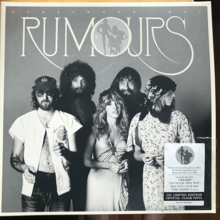 Fleetwood Mac – Rumours Live |2023   Warner – 603497860395-Lim. Edition, Crystal Clear