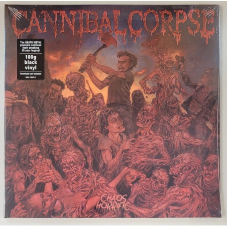 Cannibal Corpse – Chaos Horrific |2023	Metal Blade Records – 3984-16043-1
