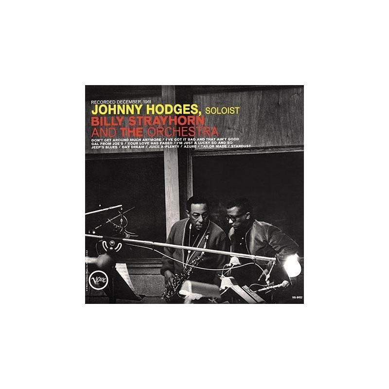 Hodges Johnny with Billy Strayhorn ‎– Johnny Hodges With Billy Strayhorn And The Orchestra|1962   SVLP 9009 V-8452 sealed