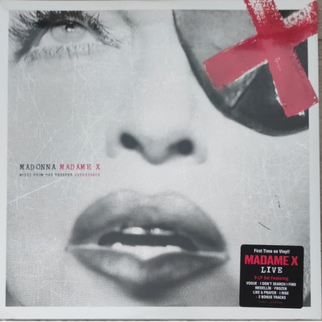 Madonna – Madame X (Music From The Theater Experience)  |2023      Rhino Records   – 603497837892- 3 LP´s