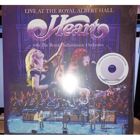 Heart- Live At The Royal Albert Hall |2020    Ear Music  – 0218927EMX -Lim. Edition-marbled white/violet