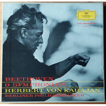 Beethoven– 9 Symphonien  -Karajan, Berliner Philharmoniker |	DG- 92 150 -8-LP-Box Set