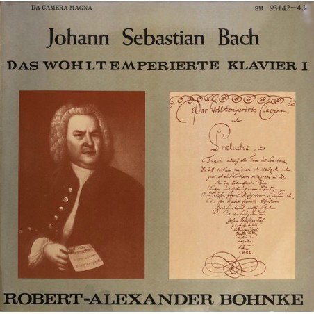 Johann Sebastian Bach– Das Wohltemperierte Klavier I - Bohnke|1975	Da Camera Magna – SM 93142-43