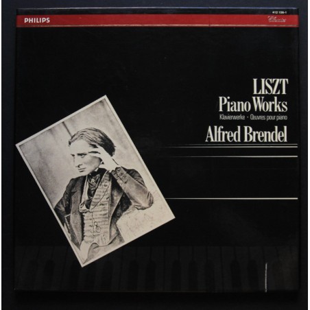 Liszt - Piano Works  -  Alfred Brendel |	Philips – 412 156-1-4 LP-Box