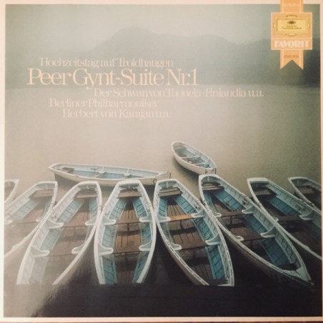 Grieg / Sibelius – Hochzeitstag Auf Troldhagen / Peer Gynt-Suite Nr. 1   1979	DG– 2535 635