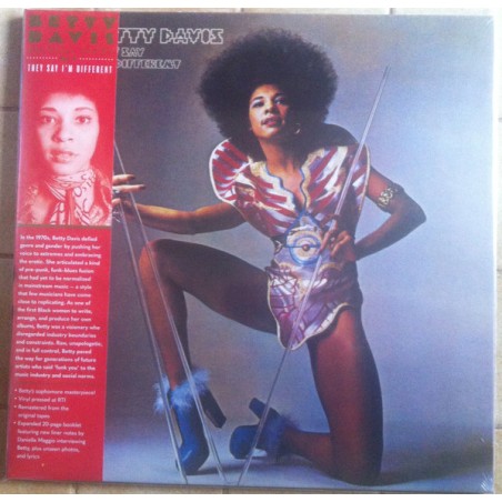 Betty Davis – They Say I'm Different  |1974/2023      Light In The Attic – LITA 027-1- Coke Bottle Clear