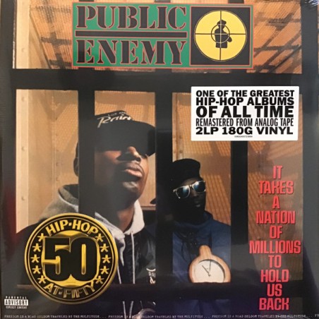 Public Enemy – It Takes A Nation Of Millions To Hold Us Back  |1998/2013     Def Jam Recordings – 0600753468210