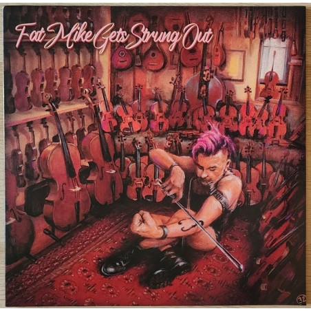Fat Mike -Bastien Brisson – Fat Mike Gets Strung Out |2023	Fat Wreck Chords – FAT165-1-colored