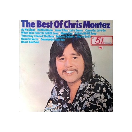 Montez Chris‎– The Best Of Chris Montez|1974     CBS ‎– S80079
