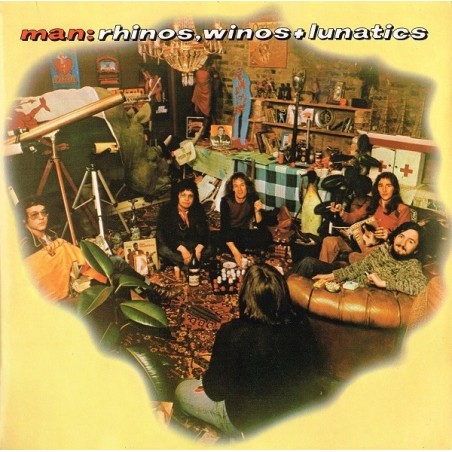 Man ‎– Rhinos, Winos, And Lunatics|1974   United Artists Records	UAG 29631