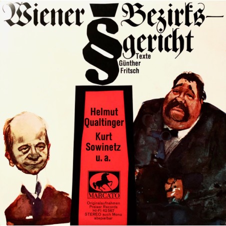 Günther Fritsch – Wiener Bezirksgericht    |1968	Marcato – 42 567-EP