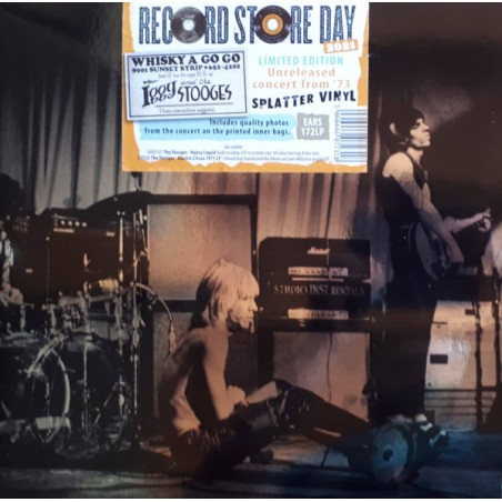 Iggy And The Stooges  – Live At The Whisky A Go Go |2021	Easy Action – EARS172LP -Record Store Day, Lim. Edition-White Splatter