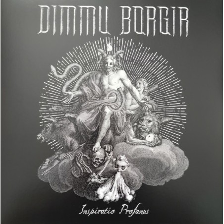 Dimmu Borgir – Inspirato Profanus  |2023    Nuclear Blast Europe – NB 7079-1-White with Black Splatter