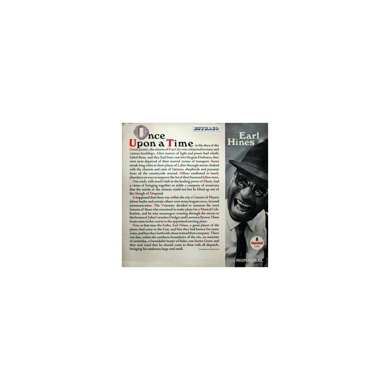 Hines Earl – Once Upon A Time|1966 Impulse! – AS-9108 Hines Earl – Once Upon A Time|1966 Impulse! – AS-9108