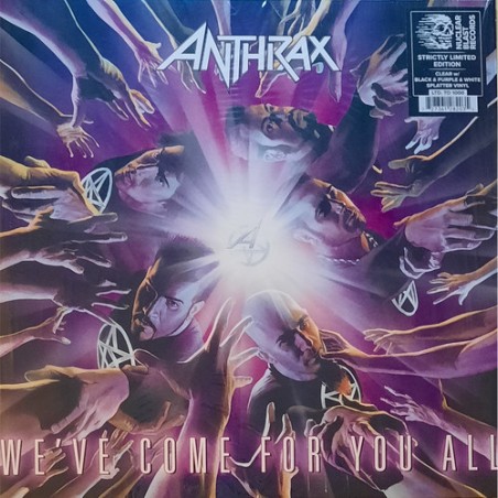 Anthrax – We've Come For You All |2023    Nuclear Blast – NB 2820-3  -Lim. Edition-Clear with Black, Purple & White Splatter