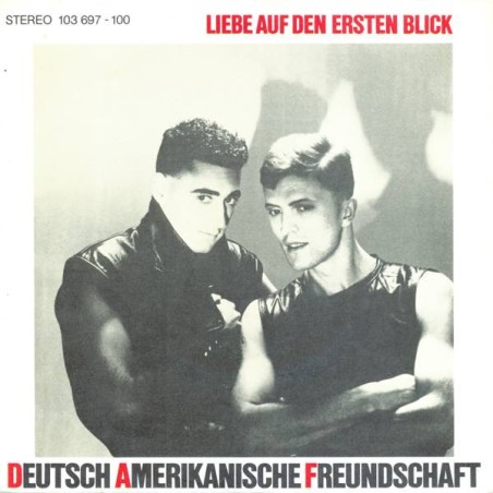 Deutsch Amerikanische Freundschaft – Liebe Auf Den Ersten Blick   |1982     Virgin – 103 697 - -Single