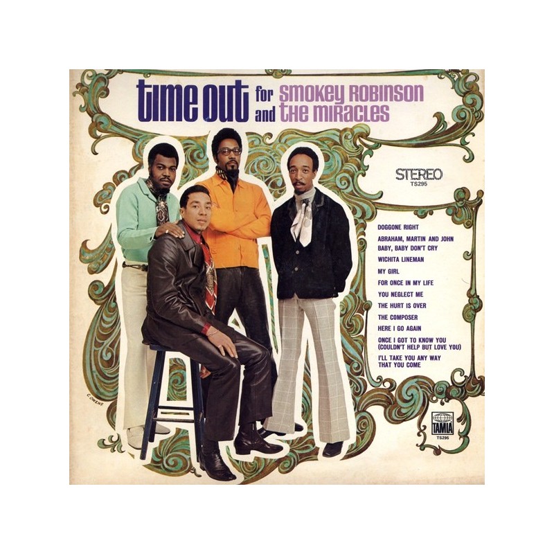 Robinson Smokey And The Miracles ‎– Time Out For ..|1969      Tamla	TS-295