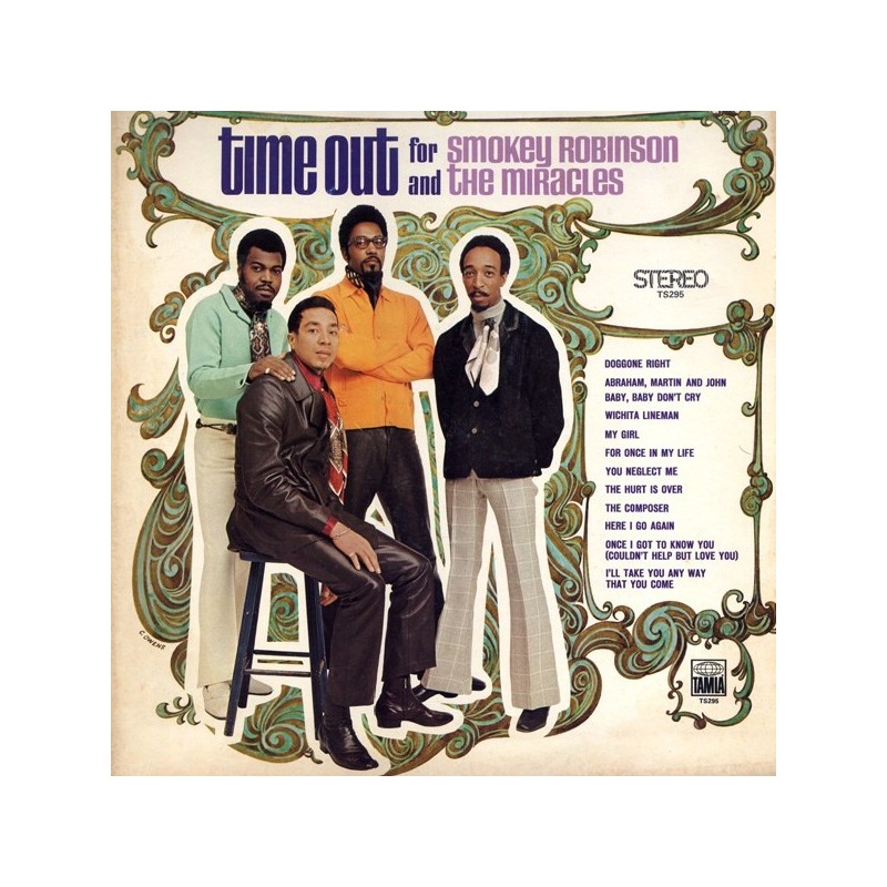 Robinson Smokey And The Miracles ‎– Time Out For ..|1969      Tamla	TS-295
