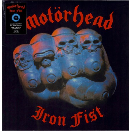 Motörhead – Iron Fist  |1982/2022      BMG – BMGCAT542LPC-Lim. Edition-Blue & Black Swirl