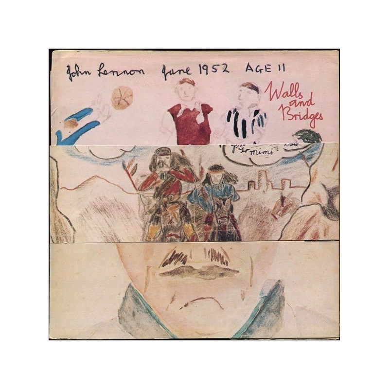 Lennon John – Walls And Bridges|1974    Apple  PCTC 253 Gimmix Cover