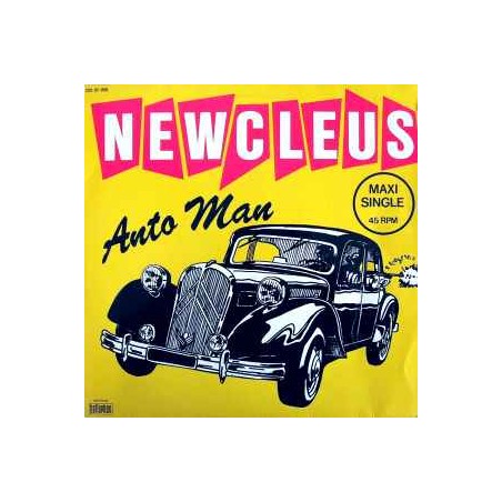 Newcleus ‎– Auto Man |1984      Bellaphon ‎– 120·21·009-Maxi-Single
