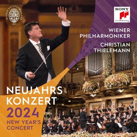 Christian Thielemann, Wiener Philharmoniker – Neujahrskonzert 2024  |2024     Sony Classical – 19658858971
