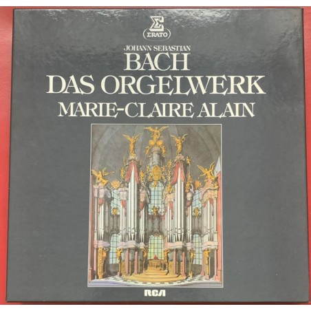 Johann Sebastian Bach  - Das Orgelwerk- Marie-Claire Alain |1980	 RCA – ZL 30712-24 x Vinyl-Box Set