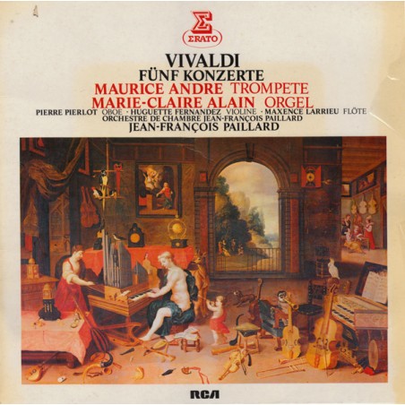 Vivaldi– Fünf Konzerte  -  Andre-Alain-Pierlot .... |1977    RCA – ZL 30503