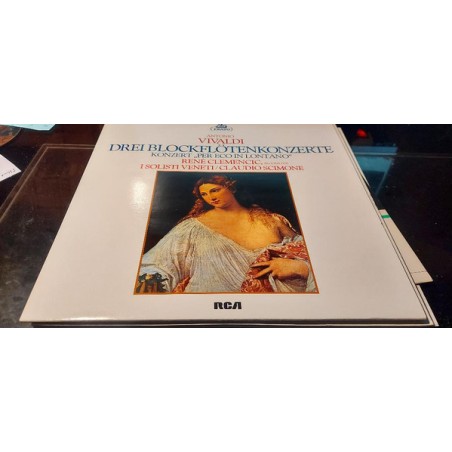 Vivaldi - Drei Blockflötenkonzerte-Clemencic, I Solisti Veneti |1980    Erato – ZL 30740