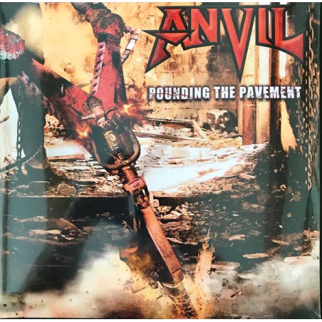 Anvil – Pounding The Pavement    |2018  	Steamhammer – SPV 285031  -White/Black Marbled
