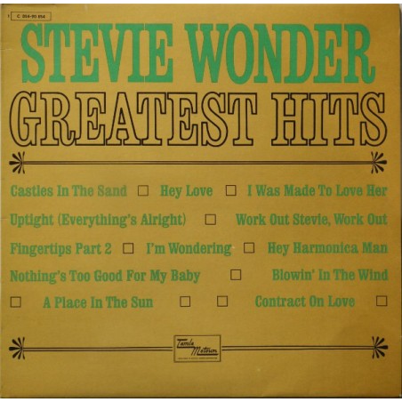 Stevie Wonder – Greatest Hits  |1969 	Tamla Motown – S TM 282