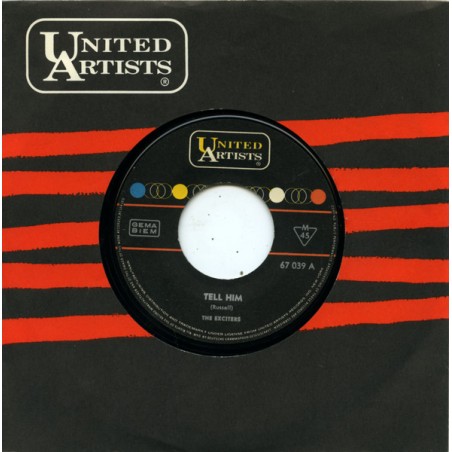 The Exciters – Tell Him   |	United Artists Records – 67 039-Single