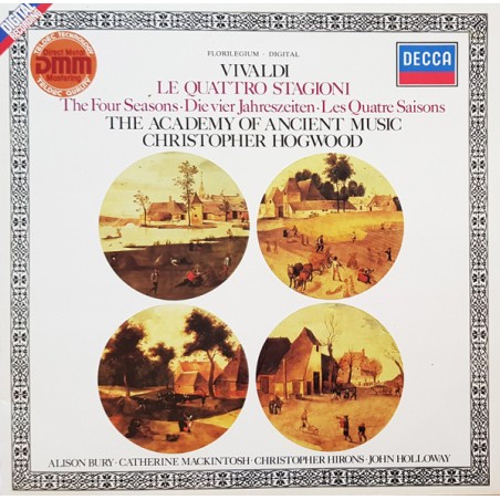 Vivaldi – Le Quattro Stagioni-Hogwood|Decca – 6.42760 AZ